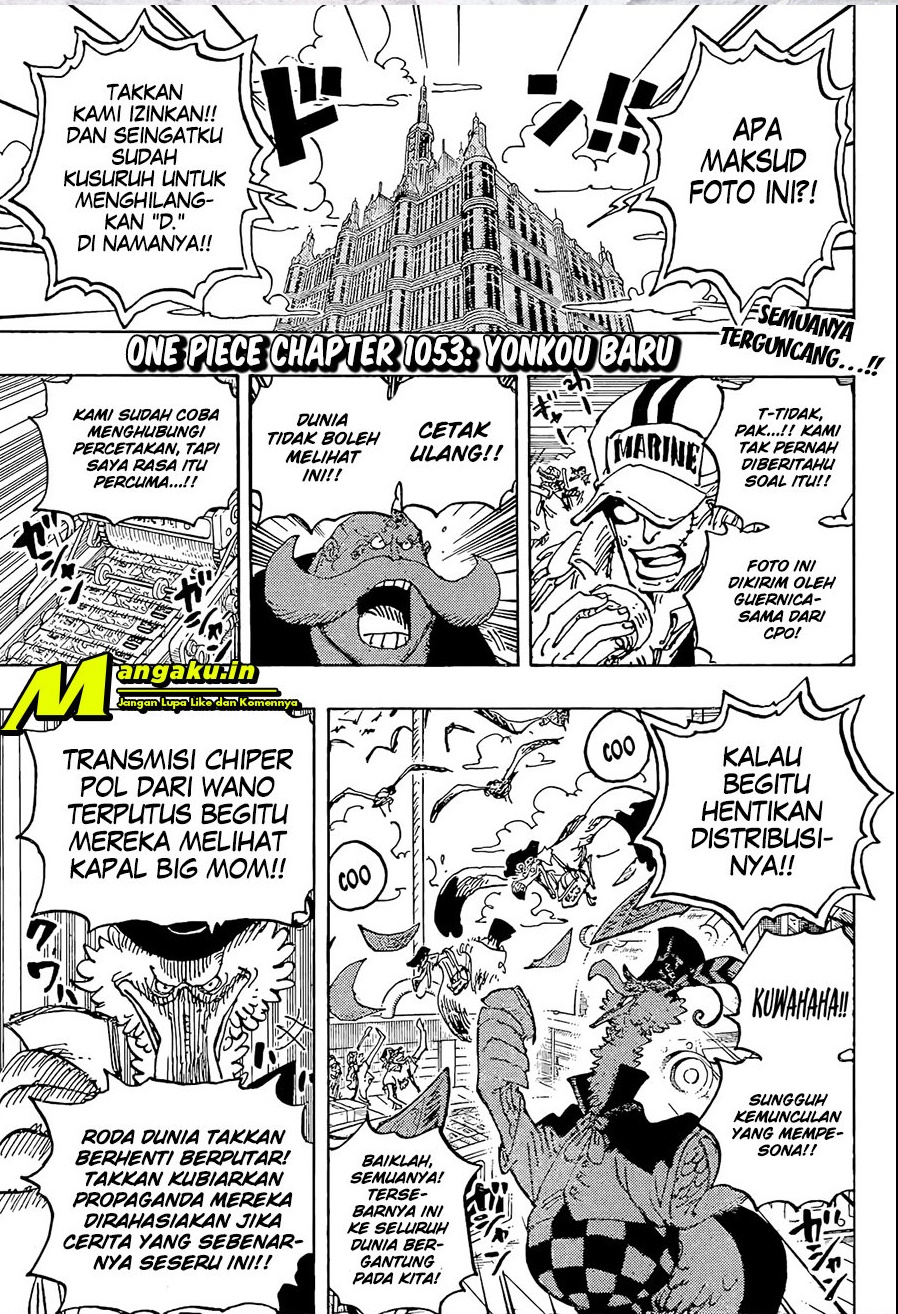 One Piece Chapter 1053 page 3