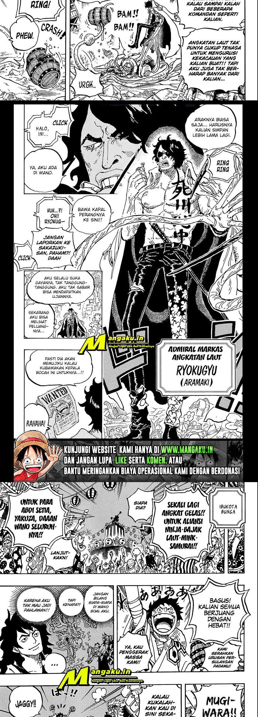 One Piece Chapter 1053 page 8