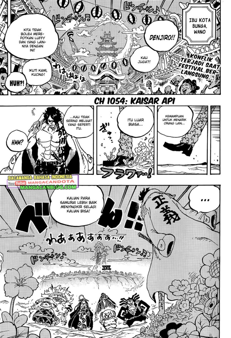 One Piece Chapter 1054 page 3