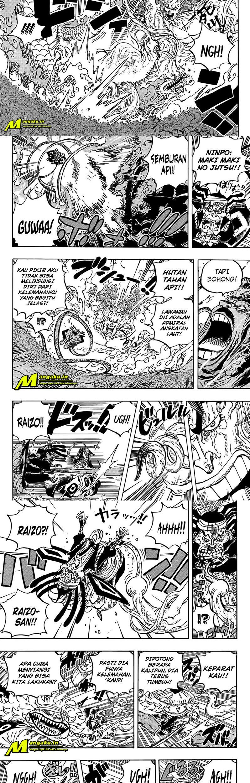 One Piece Chapter 1055 page 3