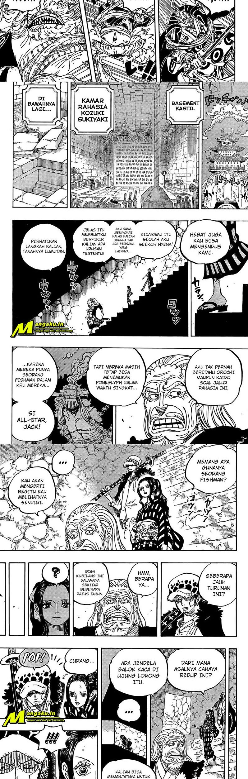 One Piece Chapter 1055 page 4