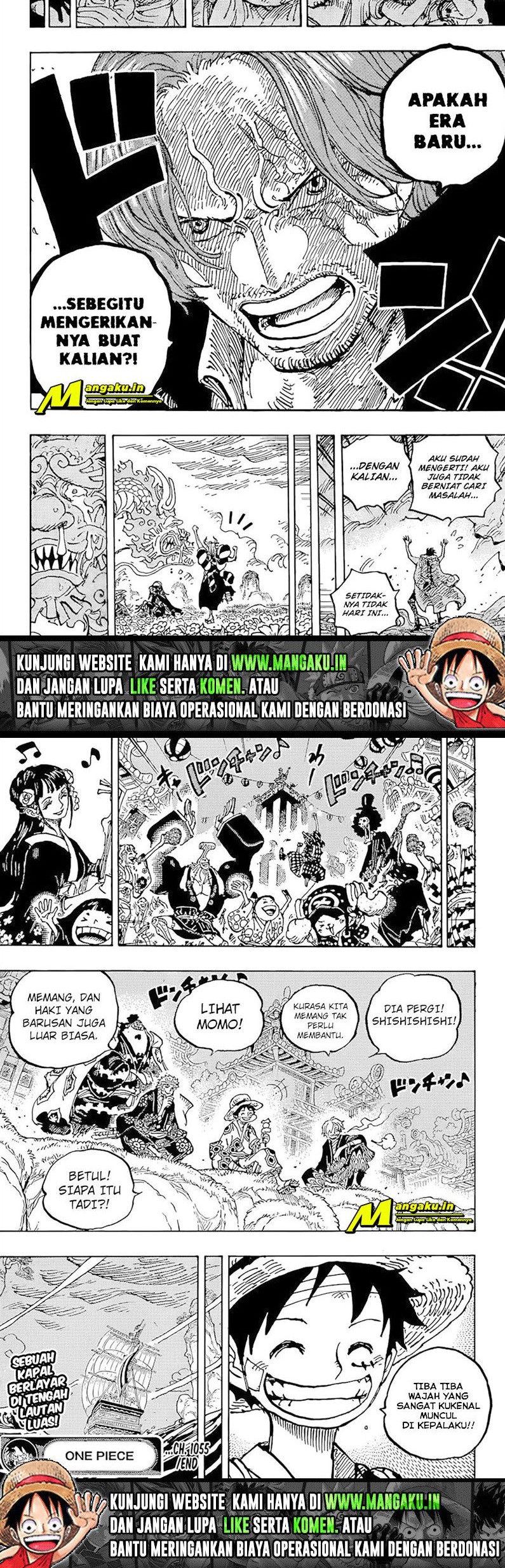 One Piece Chapter 1055 page 11