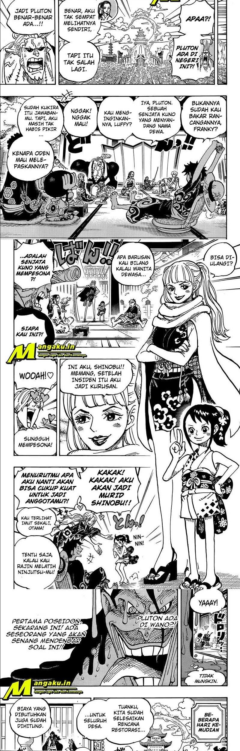 One Piece Chapter 1056 page 5