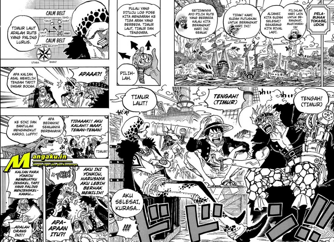One Piece Chapter 1056 page 8