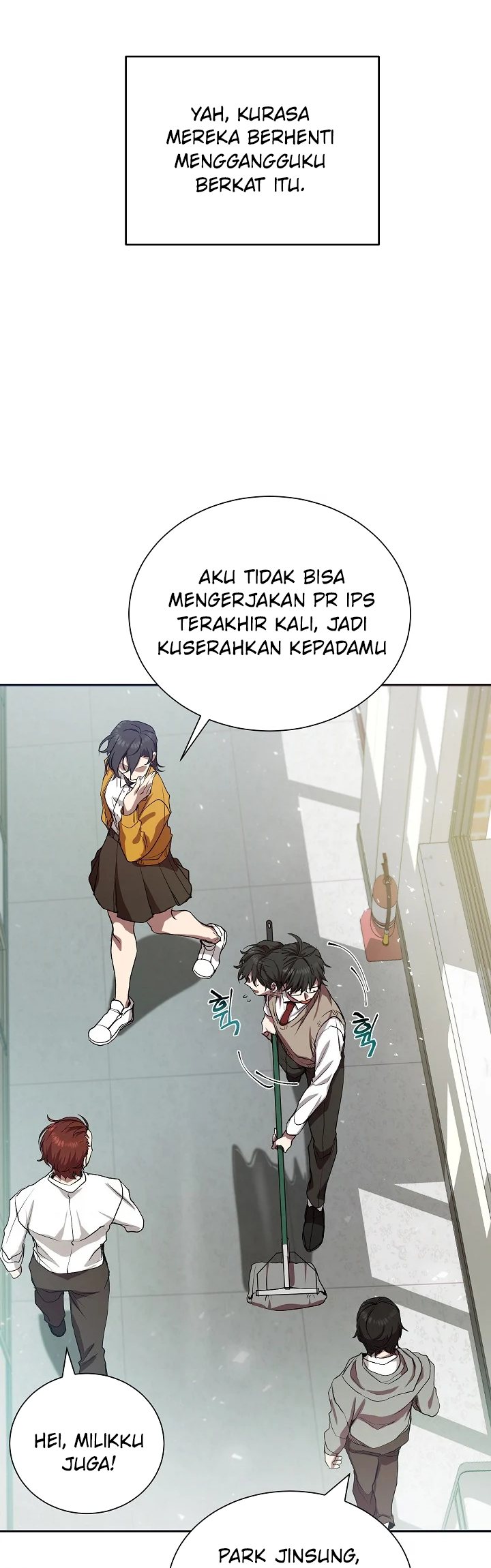 My School Life Pretending to Be a Worthless Person Chapter 06 page 17
