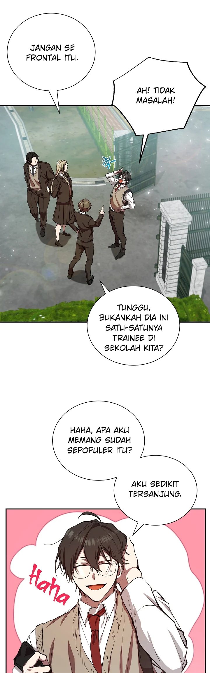 My School Life Pretending to Be a Worthless Person Chapter 06 page 8