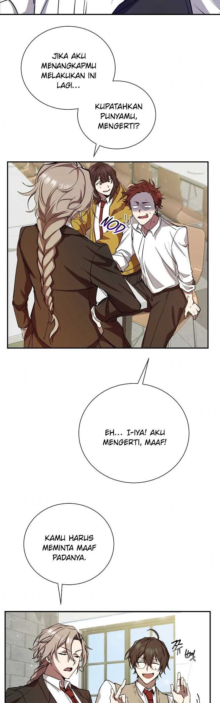My School Life Pretending to Be a Worthless Person Chapter 10 page 22