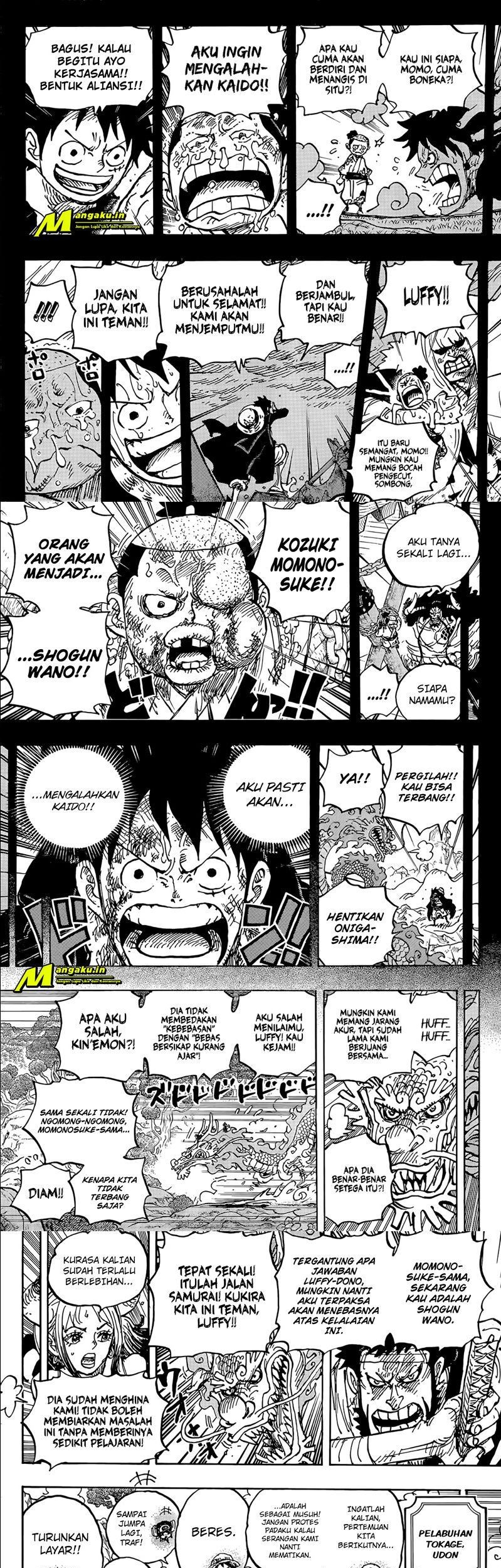 One Piece Chapter 1057 page 4