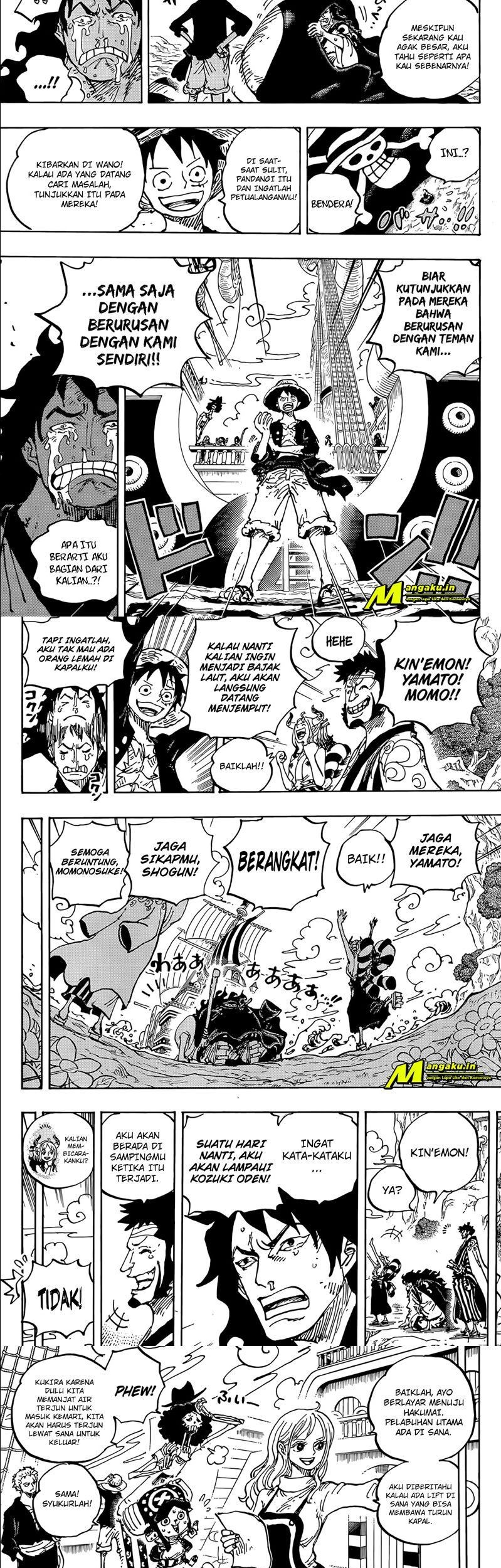 One Piece Chapter 1057 page 7