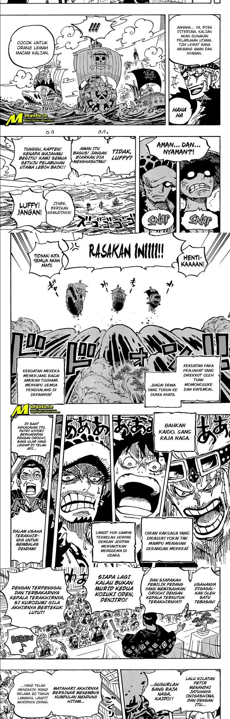 One Piece Chapter 1057 page 8