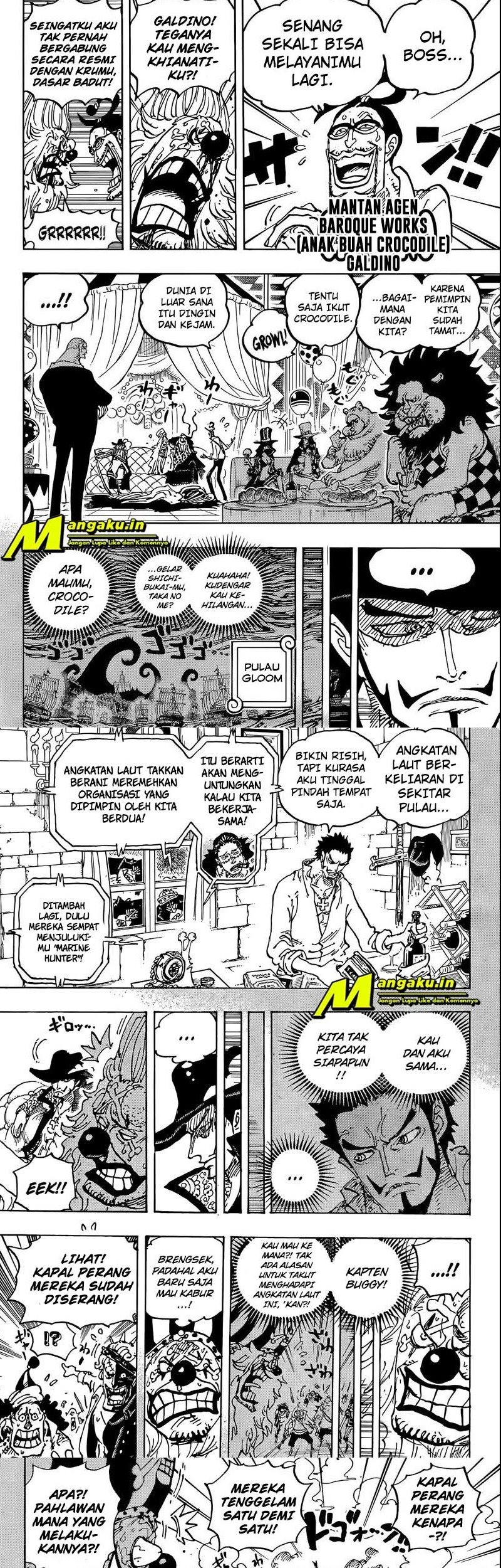 One Piece Chapter 1058 page 5