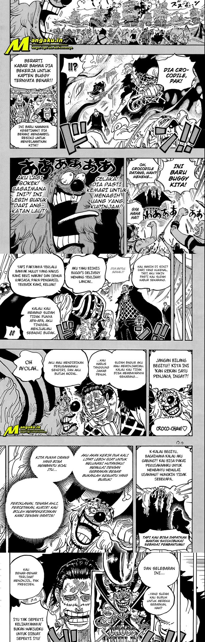 One Piece Chapter 1058 page 6