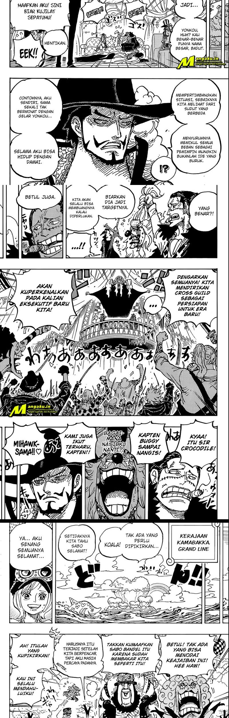 One Piece Chapter 1058 page 8