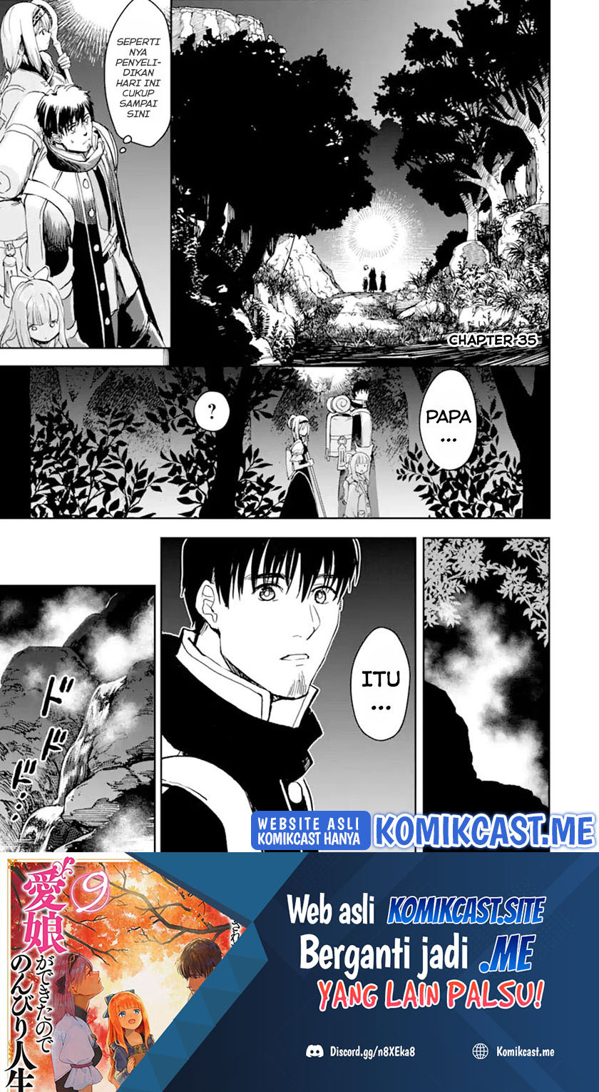 Manga Boukensha License o Hakudatsu Sareta Ossan Dakedo, Manamusume ga Dekita no de Nonbiri Jinsei Chapter 35.1 gambar 2