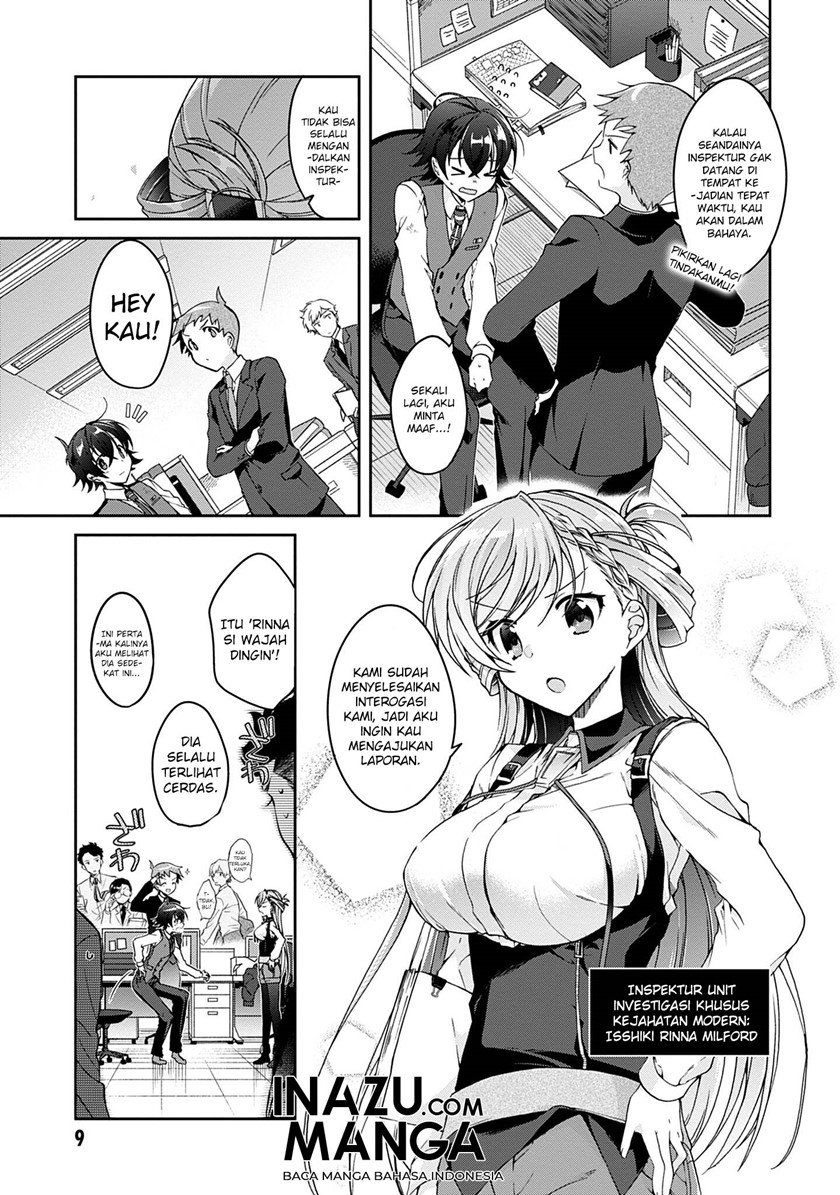 Isshiki-san wa Koi wo Shiritai Chapter 01 page 8