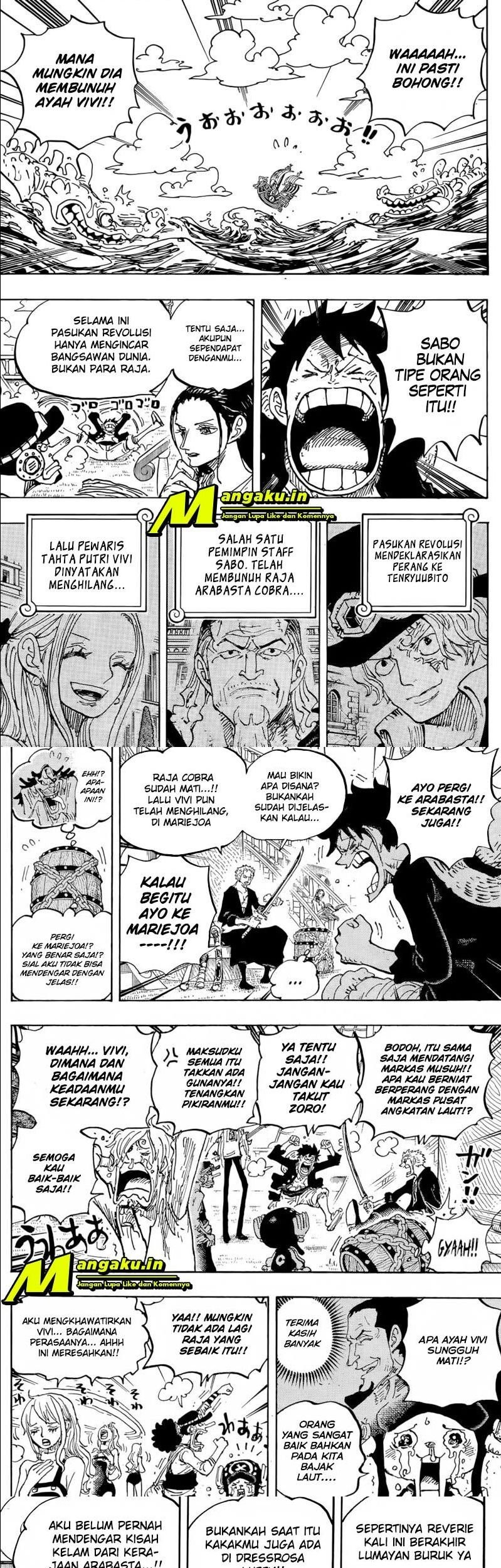 One Piece Chapter 1060 page 3