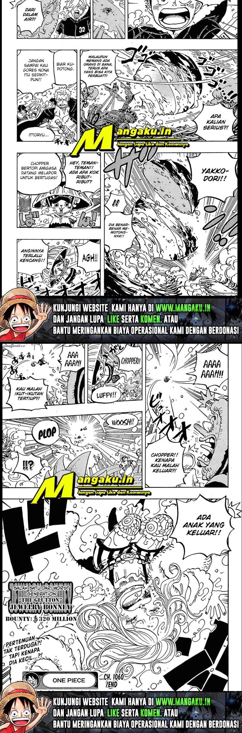 One Piece Chapter 1060 page 11