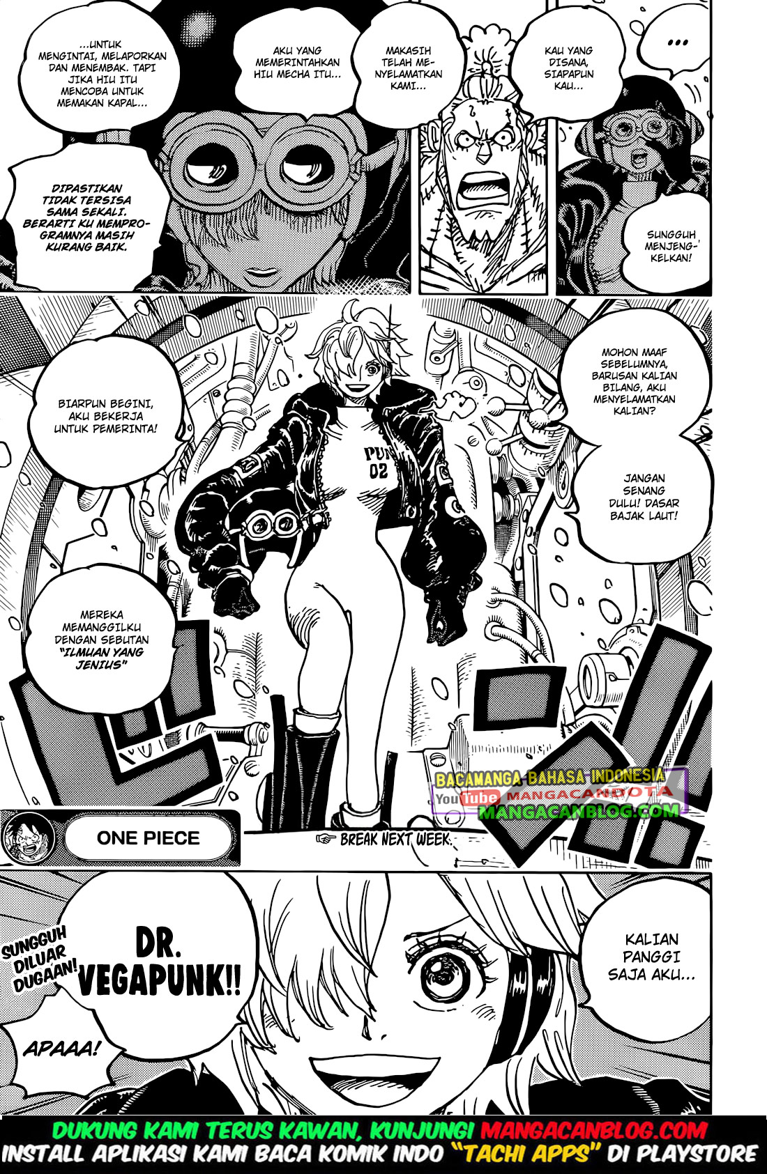 One Piece Chapter 1061 page 13