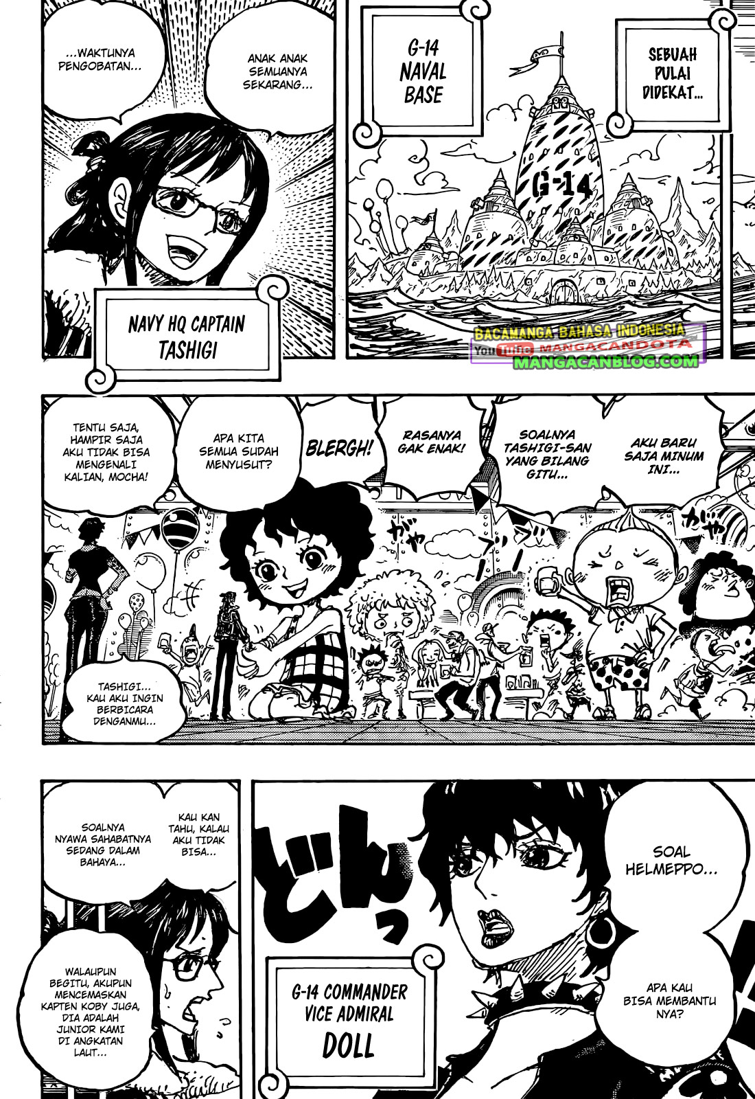 One Piece Chapter 1061 page 8