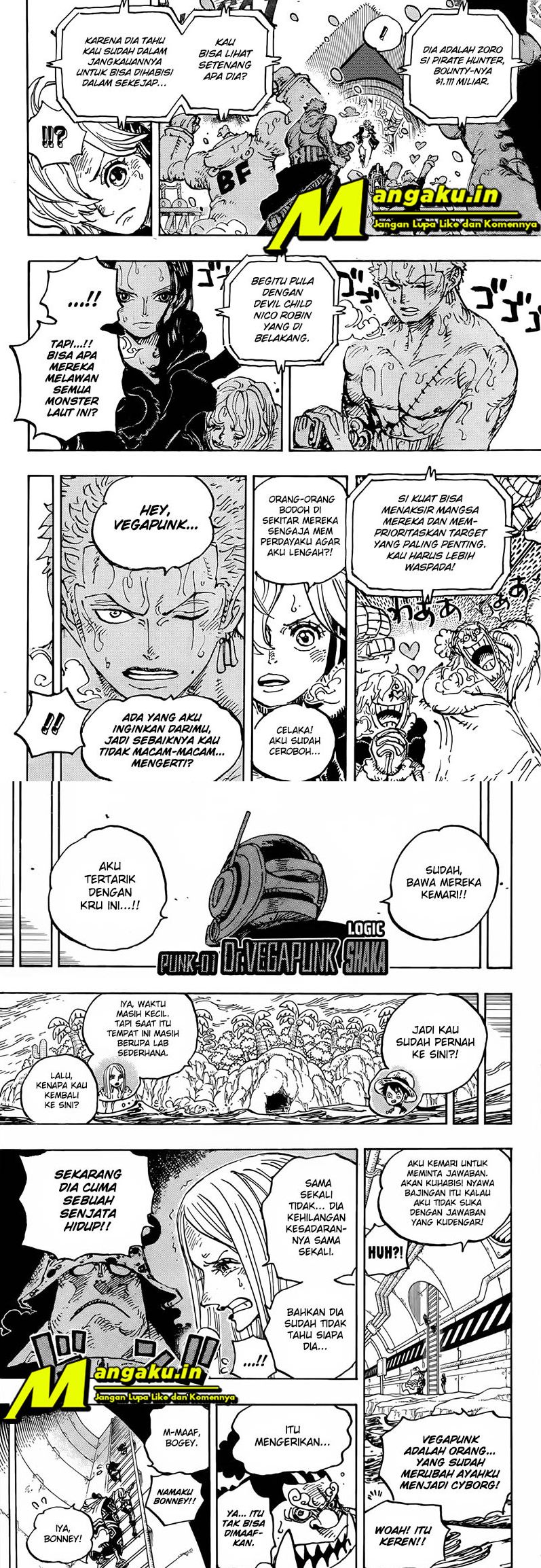 One Piece Chapter 1062 page 4