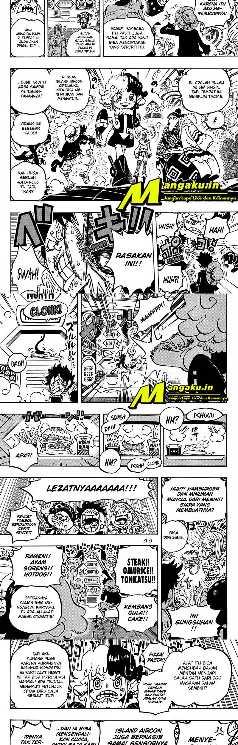 One Piece Chapter 1062 page 7