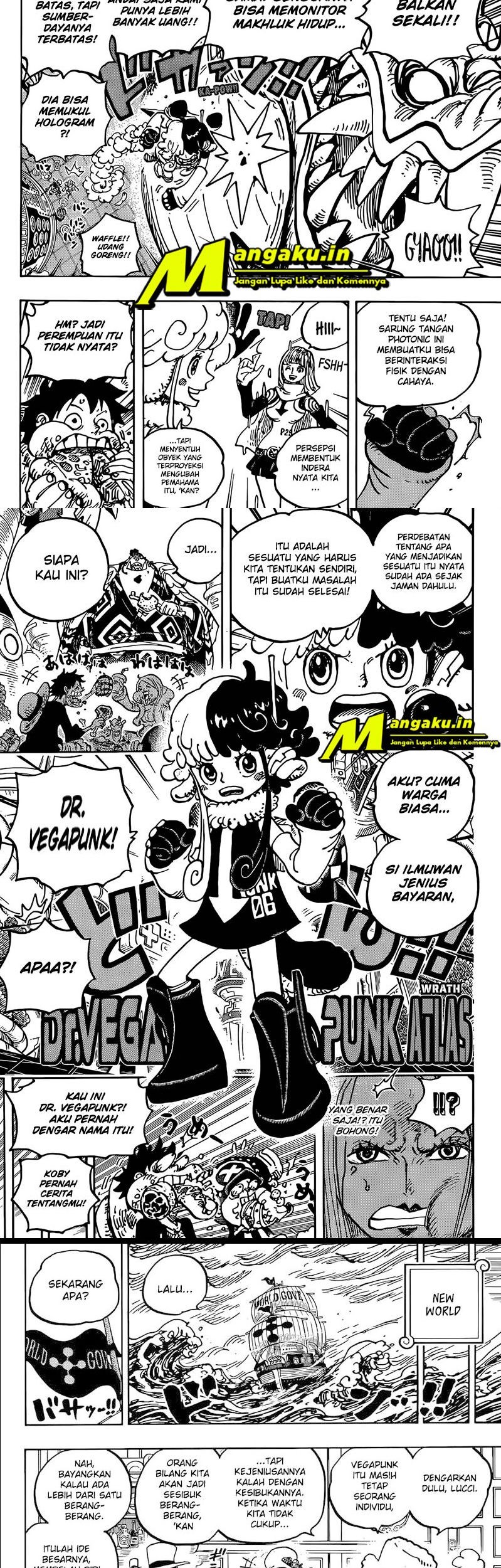 One Piece Chapter 1062 page 8