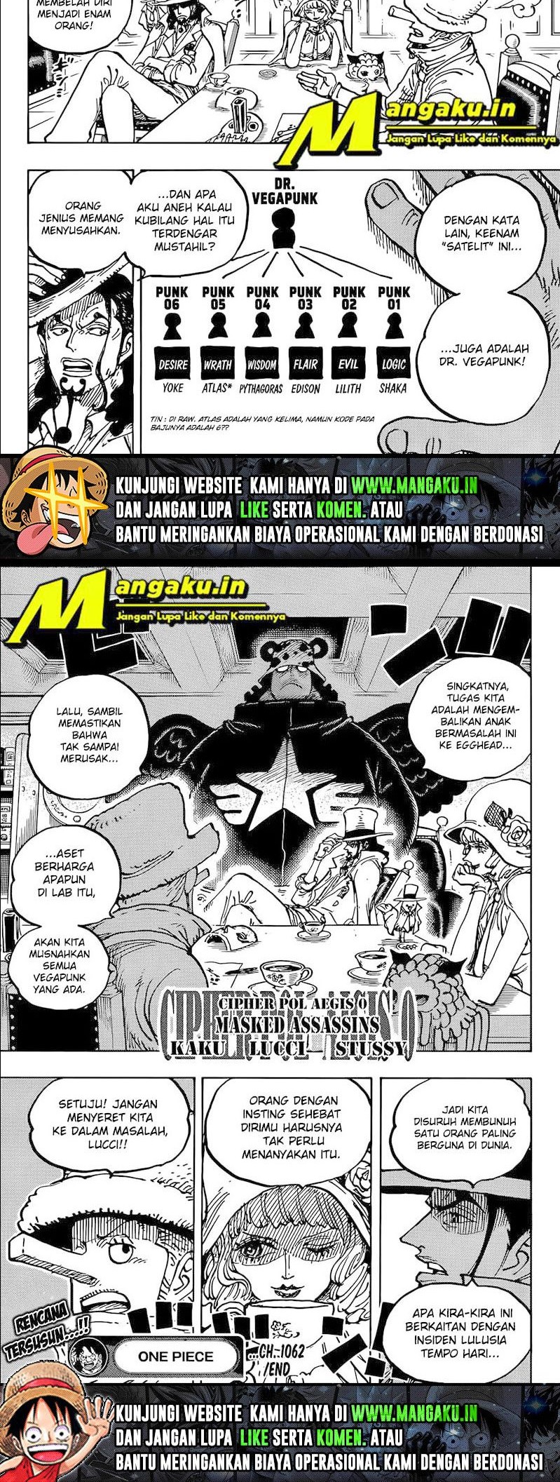 One Piece Chapter 1062 page 9