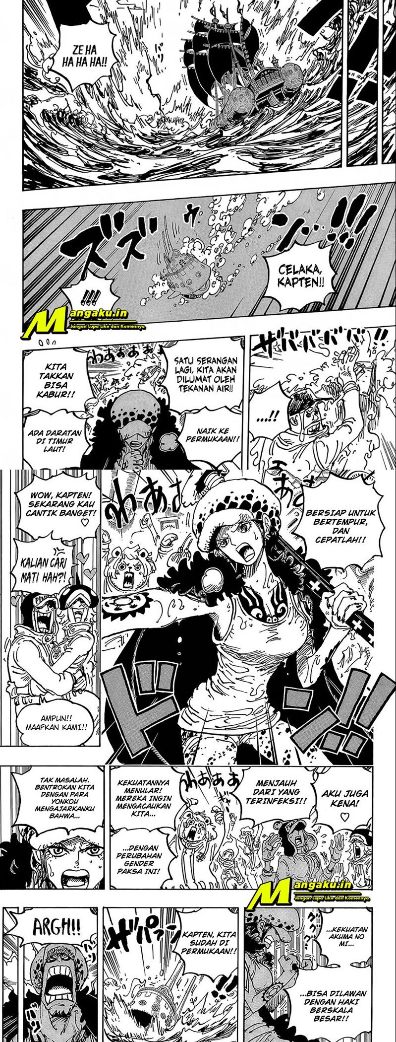 One Piece Chapter 1063 page 6