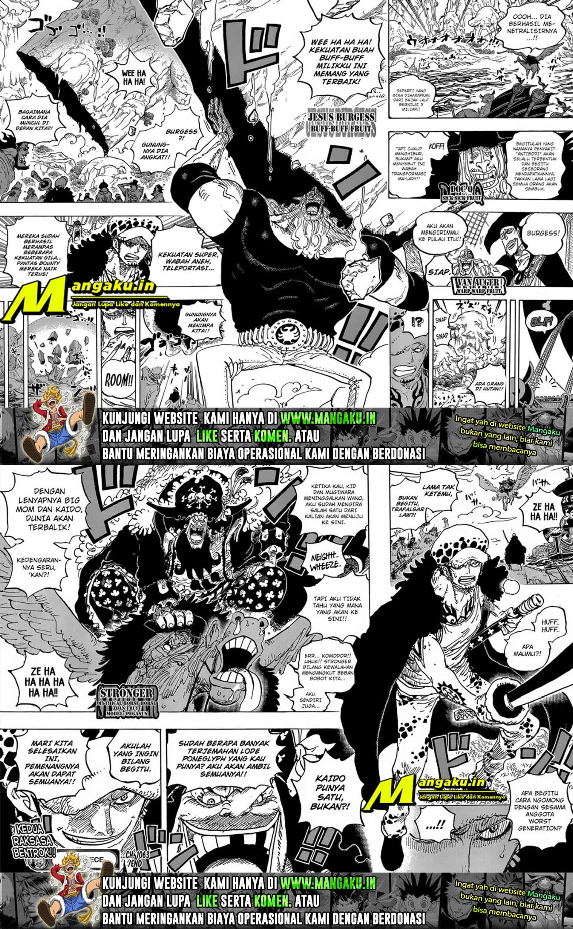 One Piece Chapter 1063 page 7