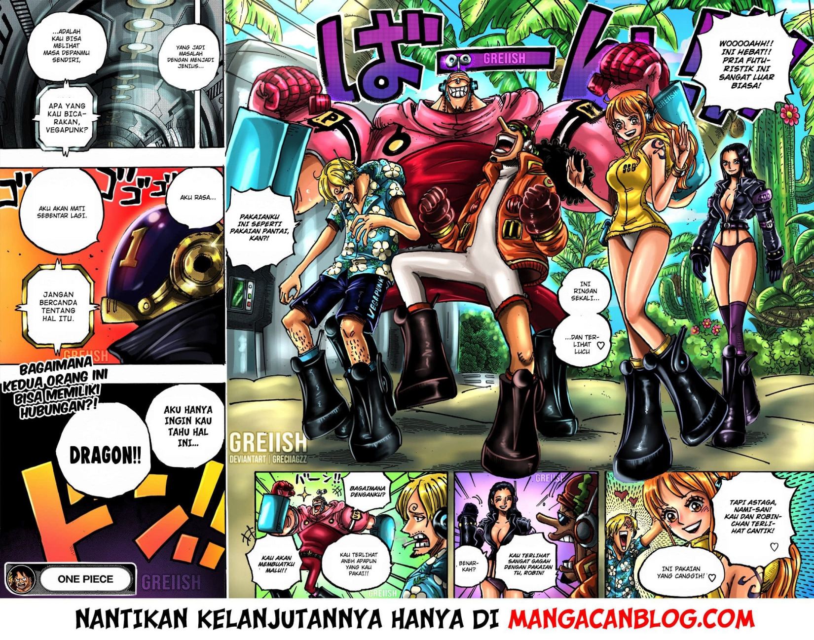 One Piece Chapter 1064 page 14