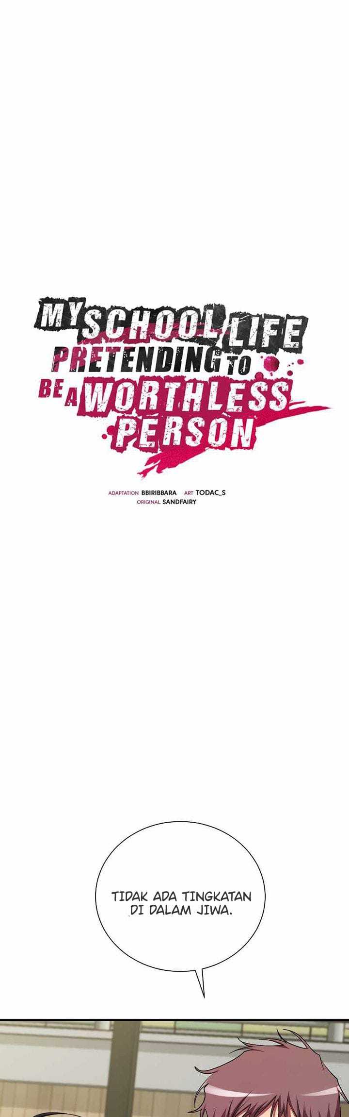 My School Life Pretending to Be a Worthless Person Chapter 28 page 3