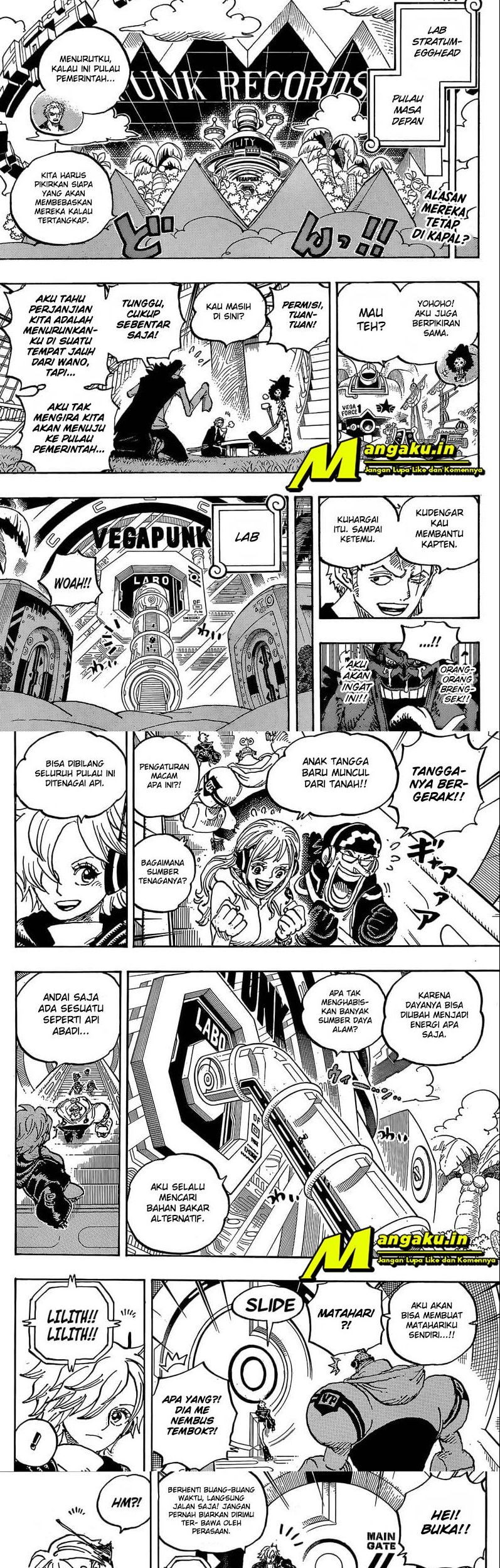 One Piece Chapter 1065 page 3