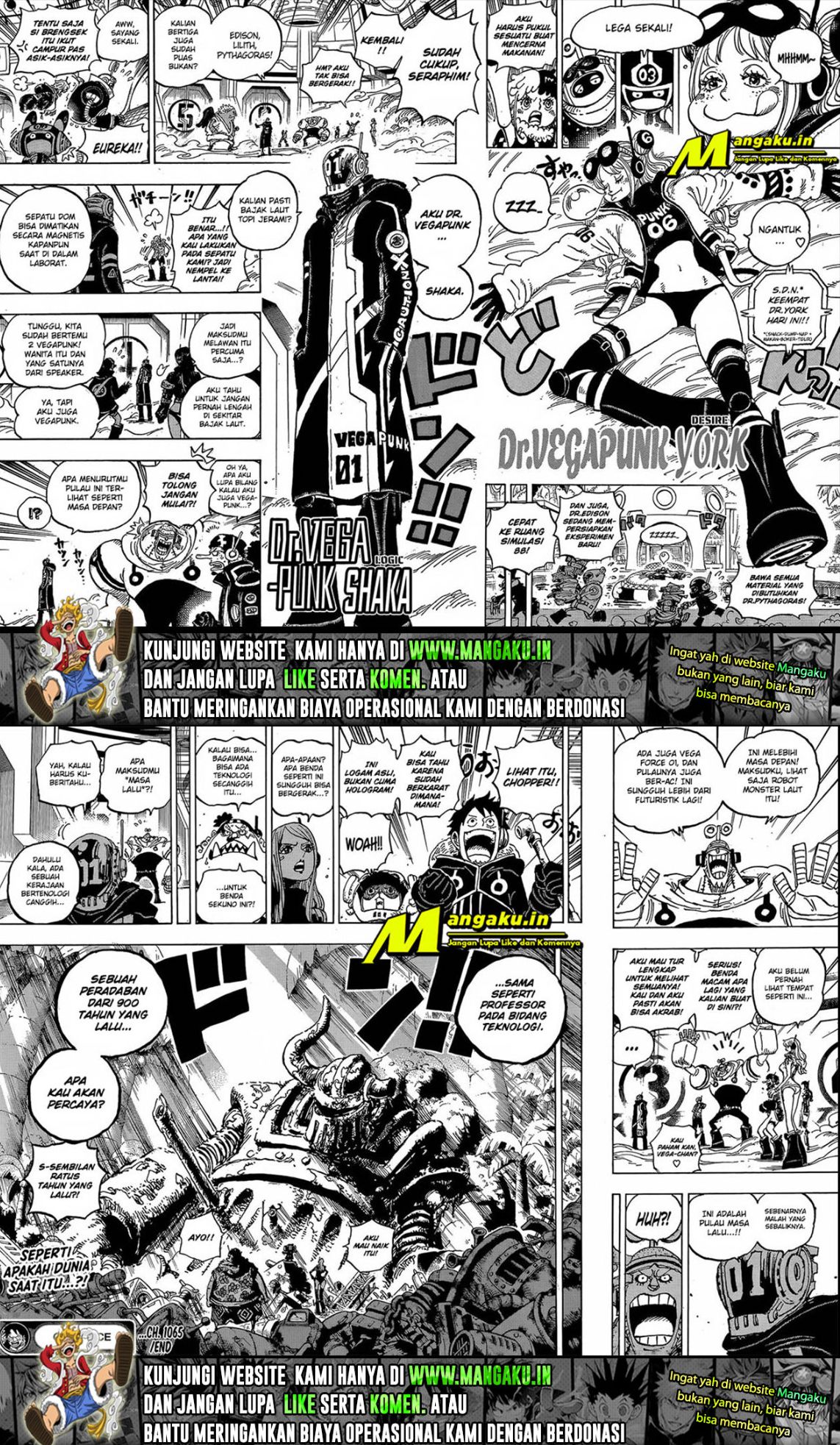 One Piece Chapter 1065 page 10