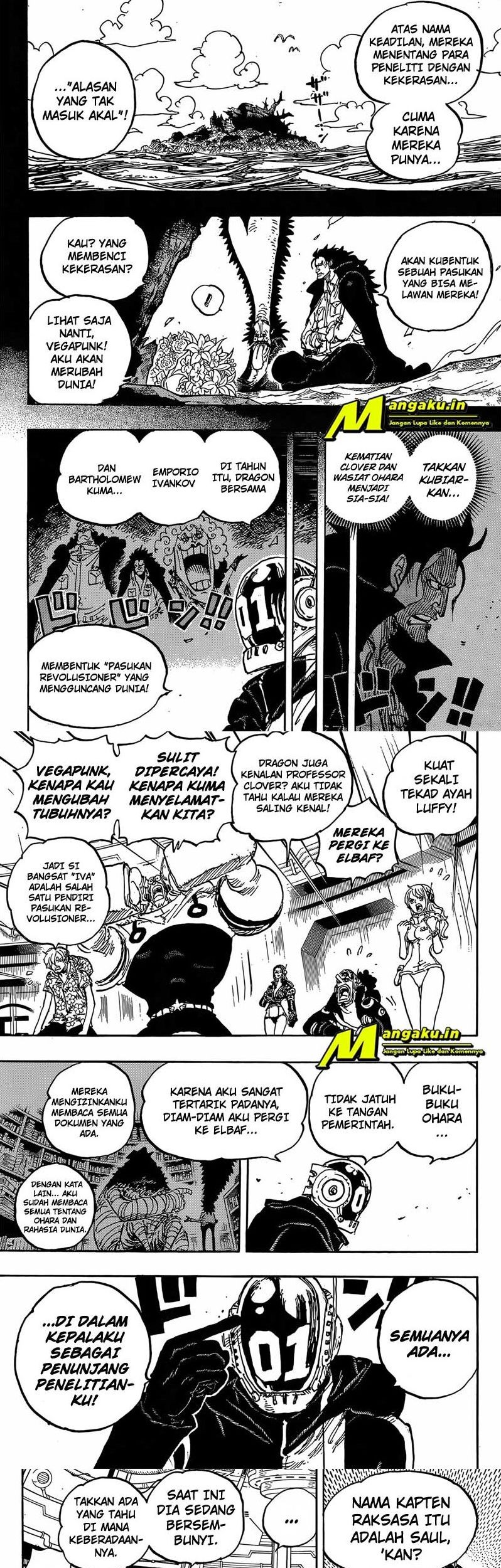 One Piece Chapter 1066 page 7