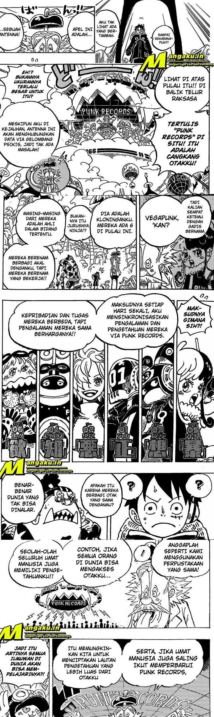 One Piece Chapter 1067 page 3