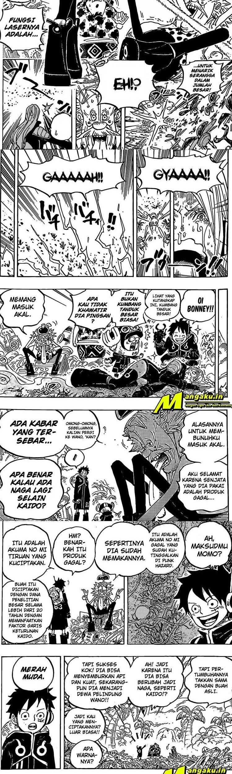 One Piece Chapter 1067 page 5