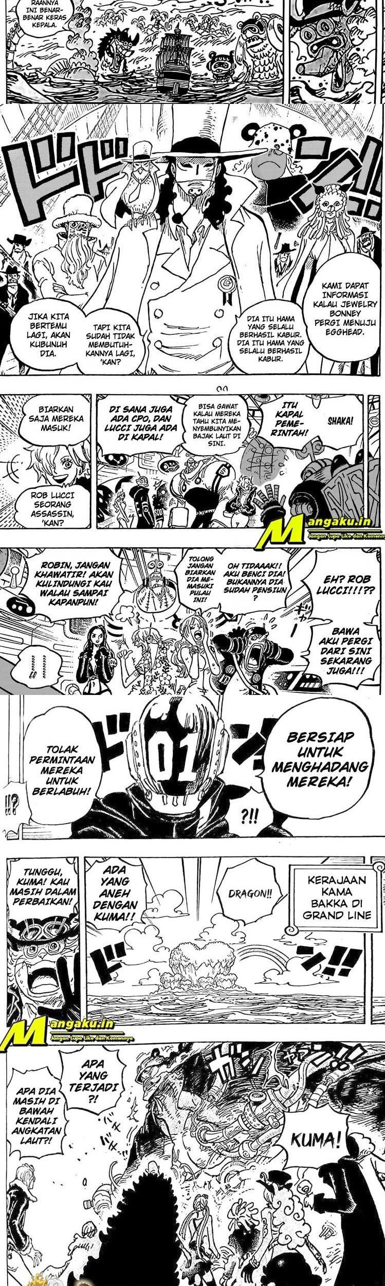 One Piece Chapter 1067 page 9