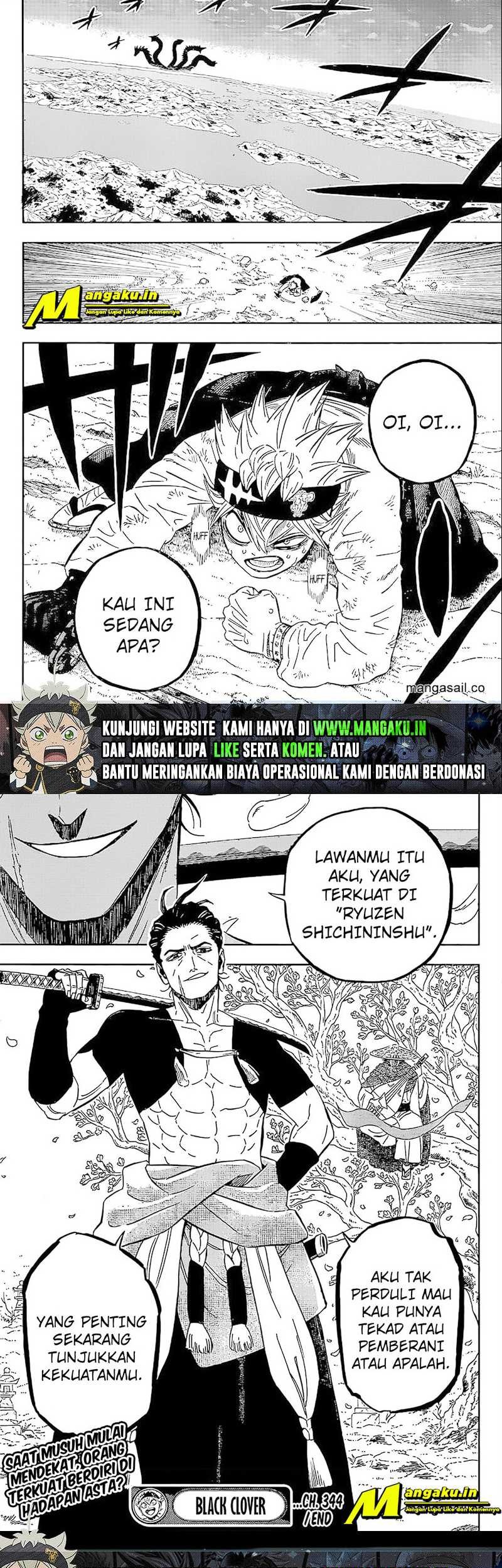 Black Clover Chapter 344 page 8