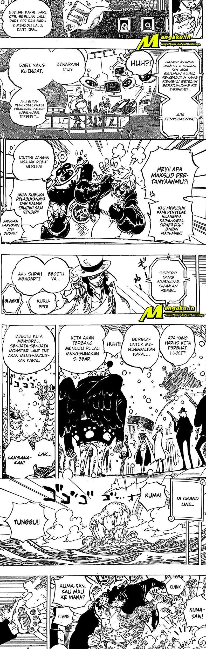 One Piece Chapter 1068 page 3