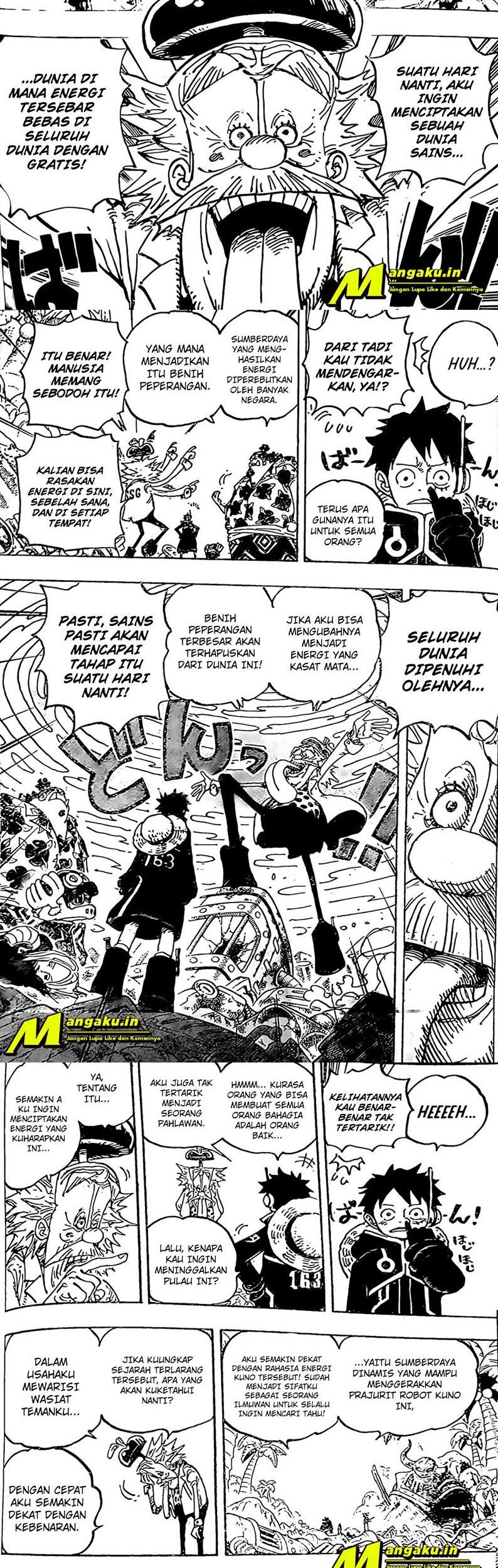 One Piece Chapter 1068 page 5