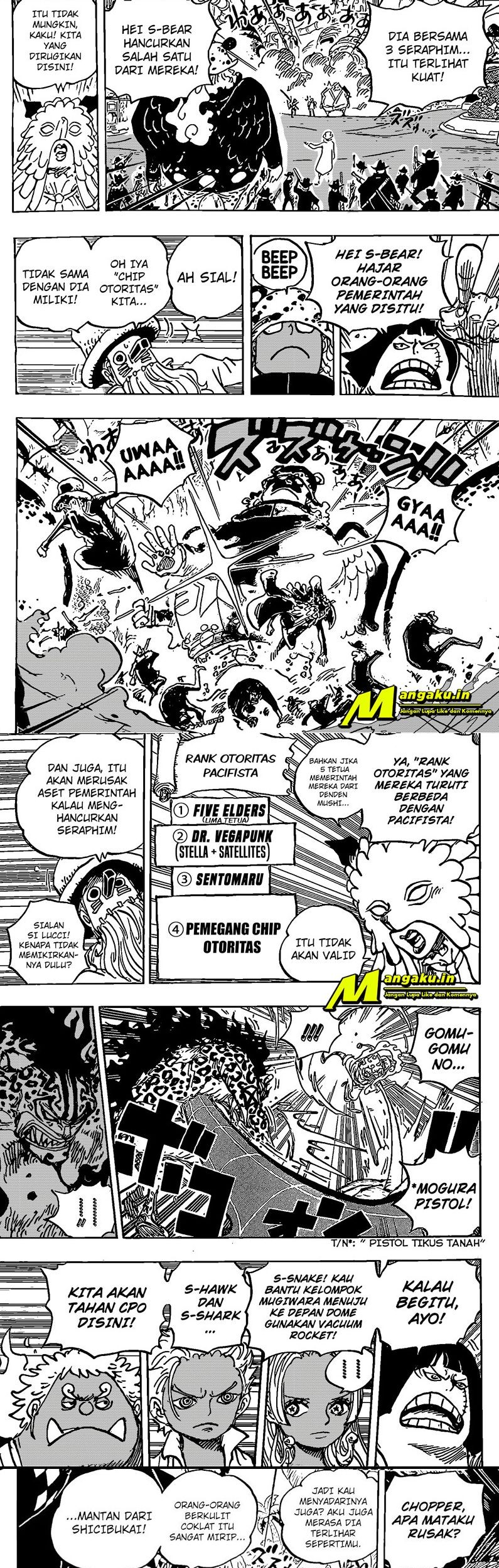 One Piece Chapter 1069 page 8