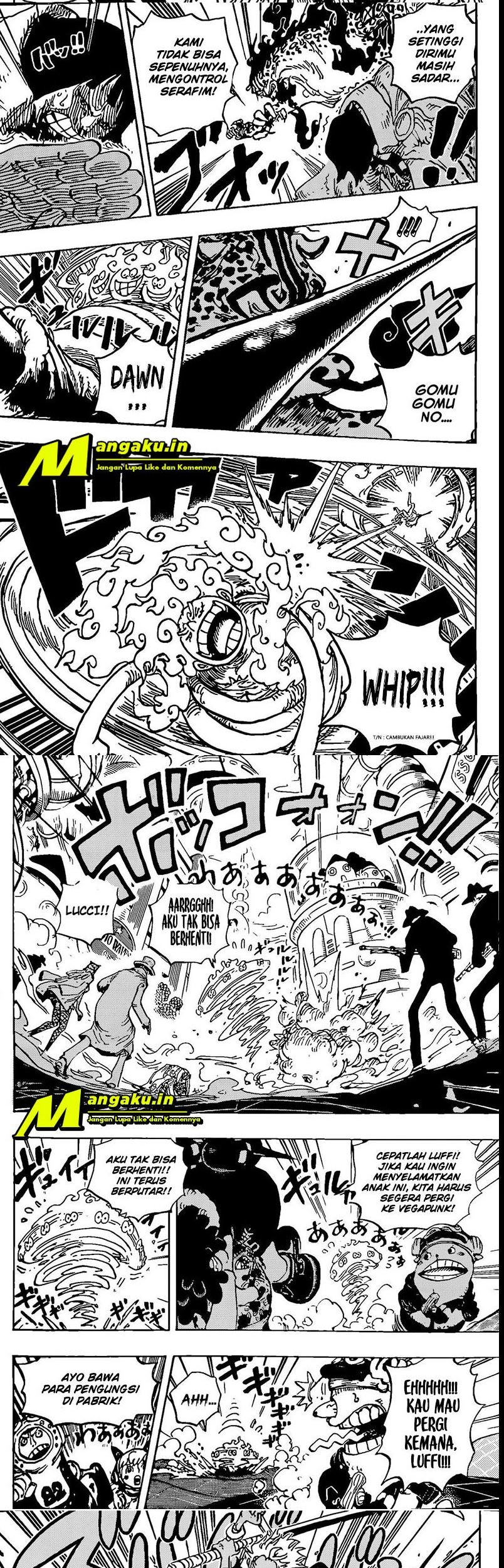 One Piece Chapter 1070 page 3