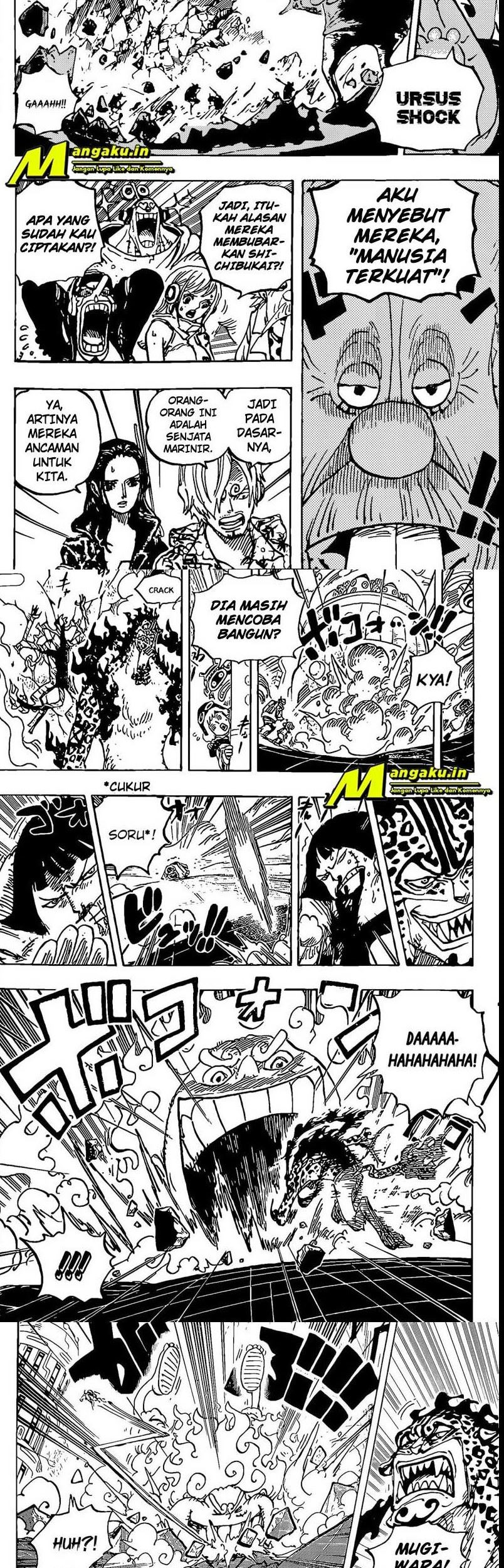 One Piece Chapter 1070 page 7