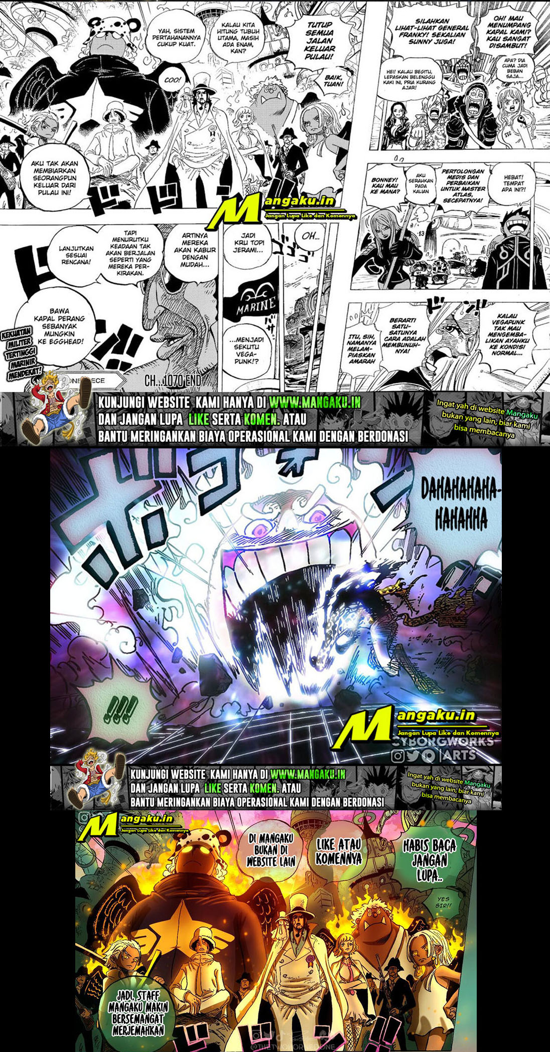 One Piece Chapter 1070 page 13