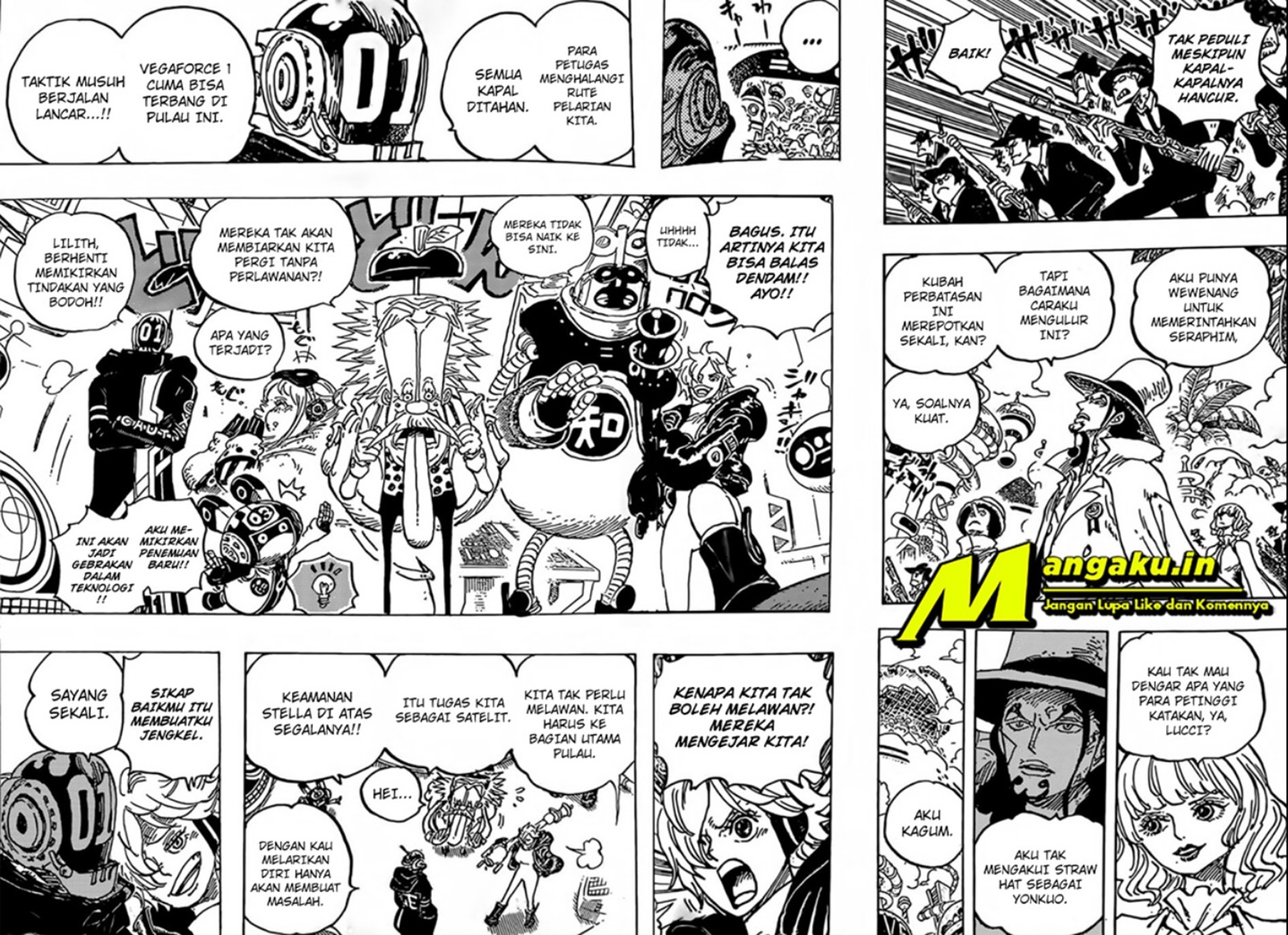 One Piece Chapter 1071 page 3