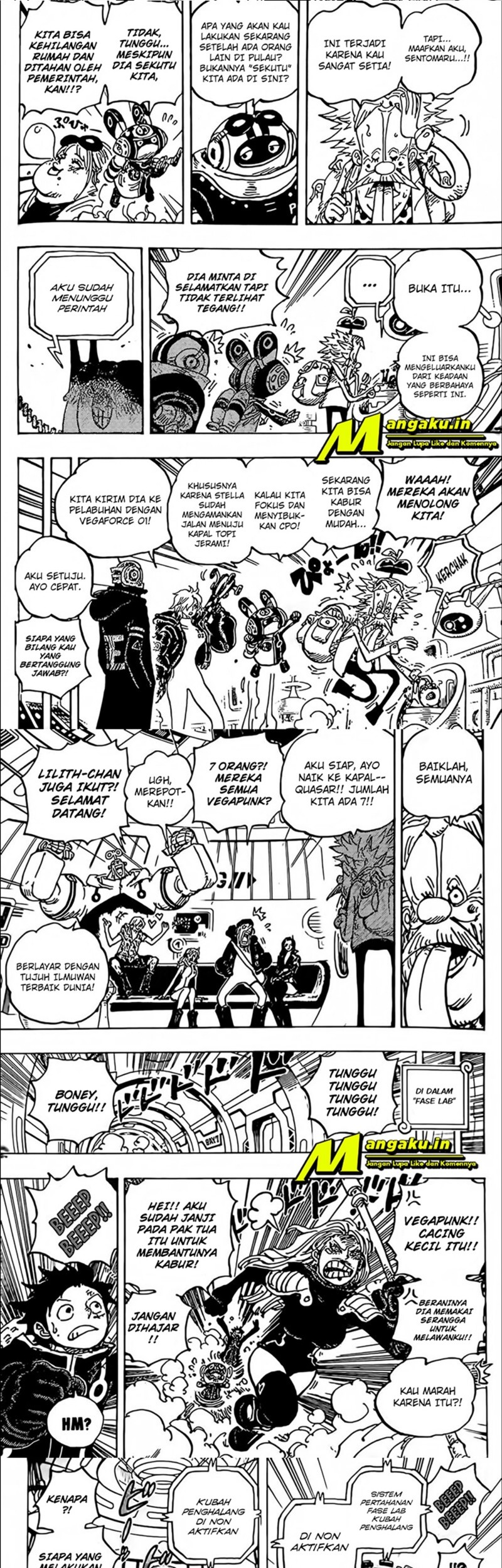 One Piece Chapter 1071 page 4