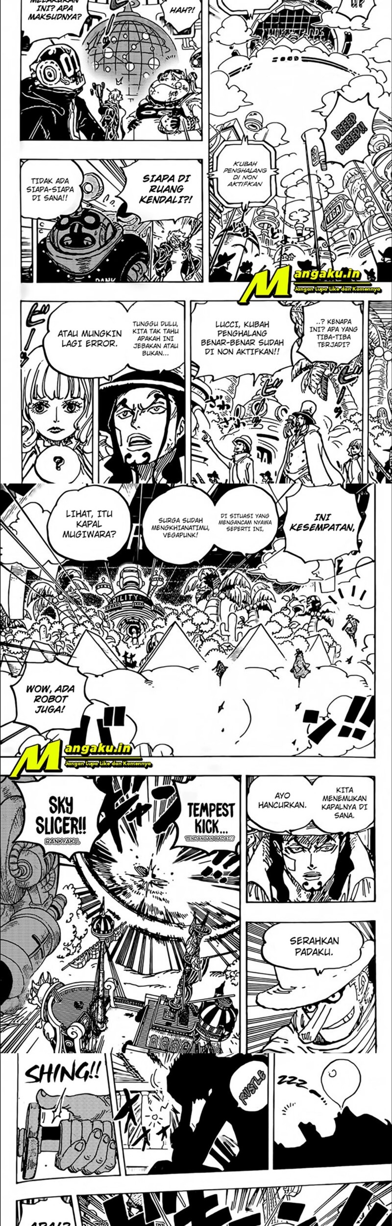 One Piece Chapter 1071 page 5