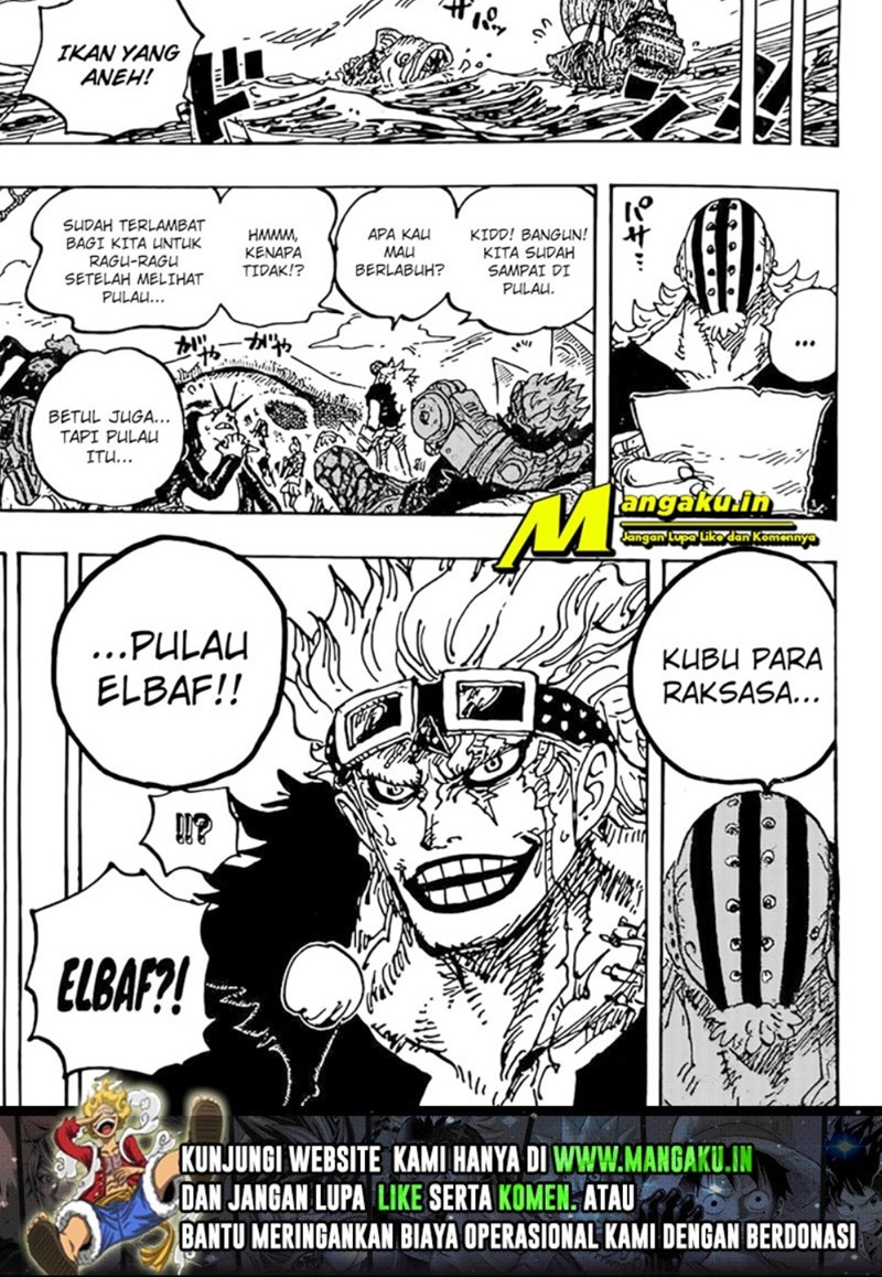 One Piece Chapter 1071 page 8