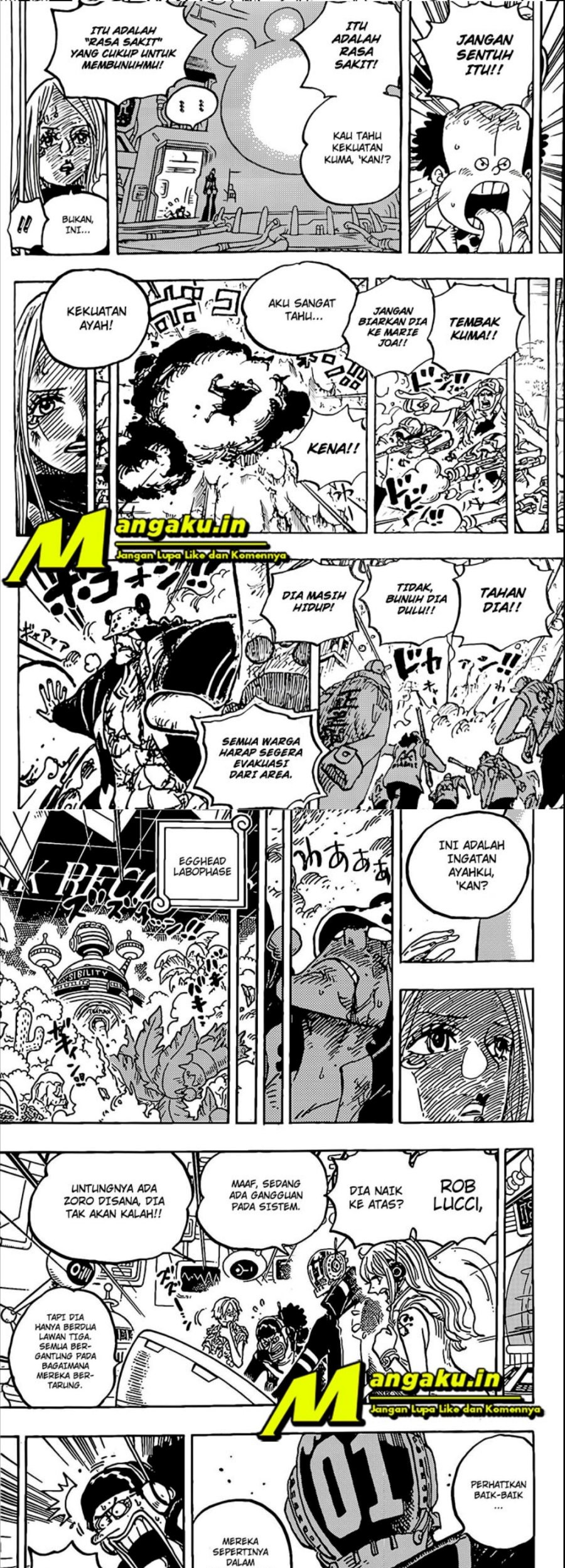 One Piece Chapter 1072 page 8