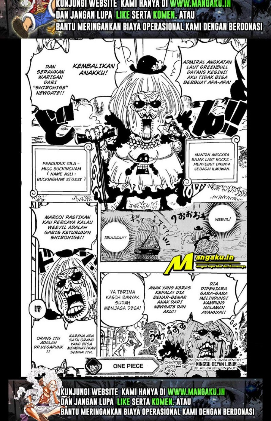 One Piece Chapter 1073 page 15